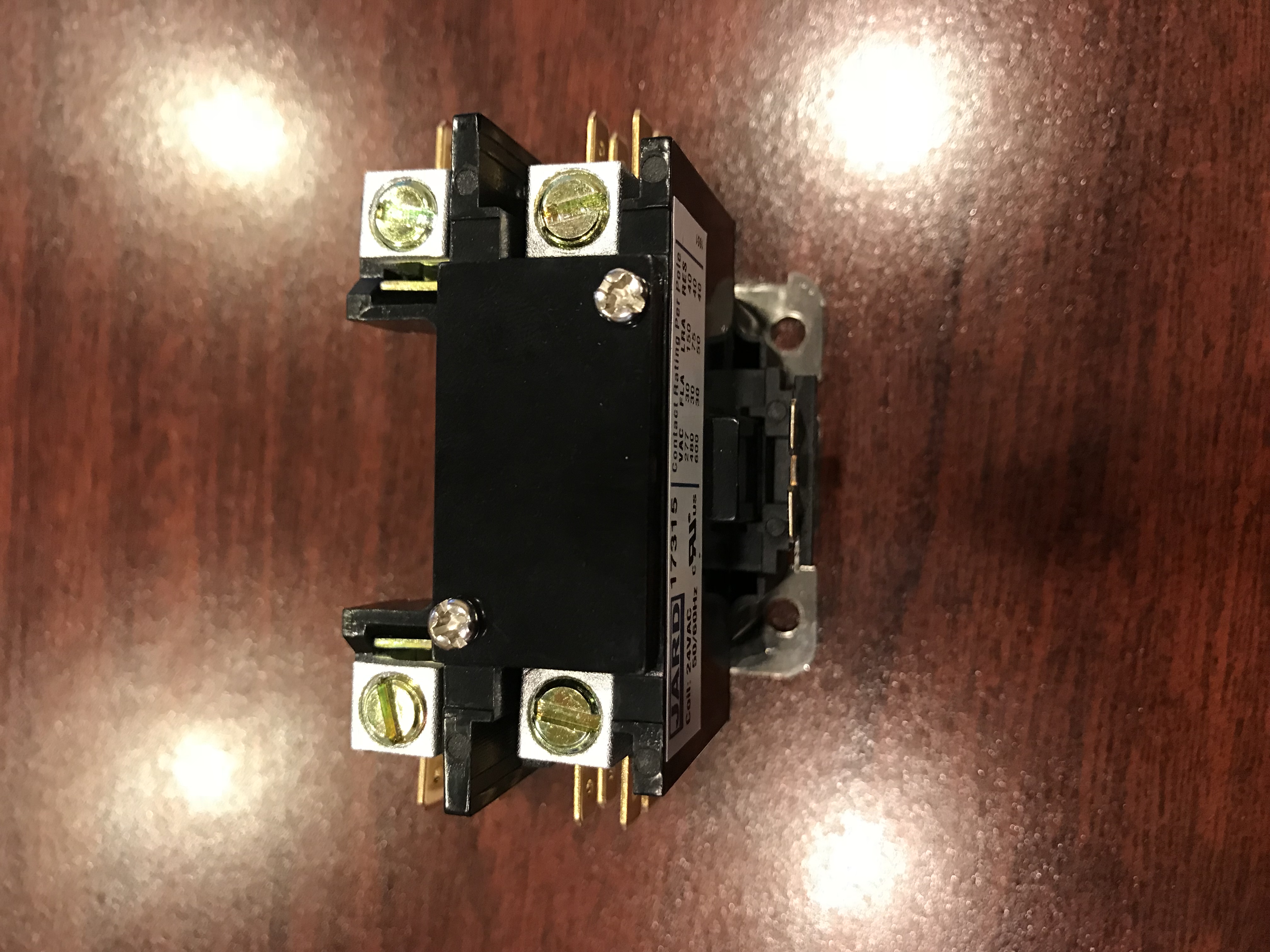 Contactor 1 Pole 30 Amp 24 Volts VAC